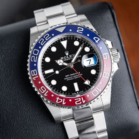 rolex pepsi 40mm|rolex gmt pepsi models.